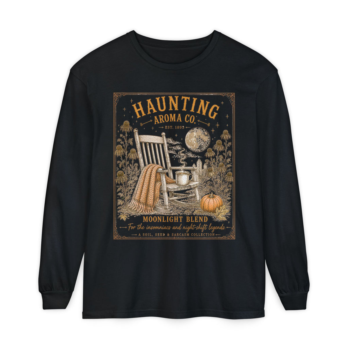 Moonlight Blend - Haunting Aroma Co. Collection - Long Sleeve Tee
