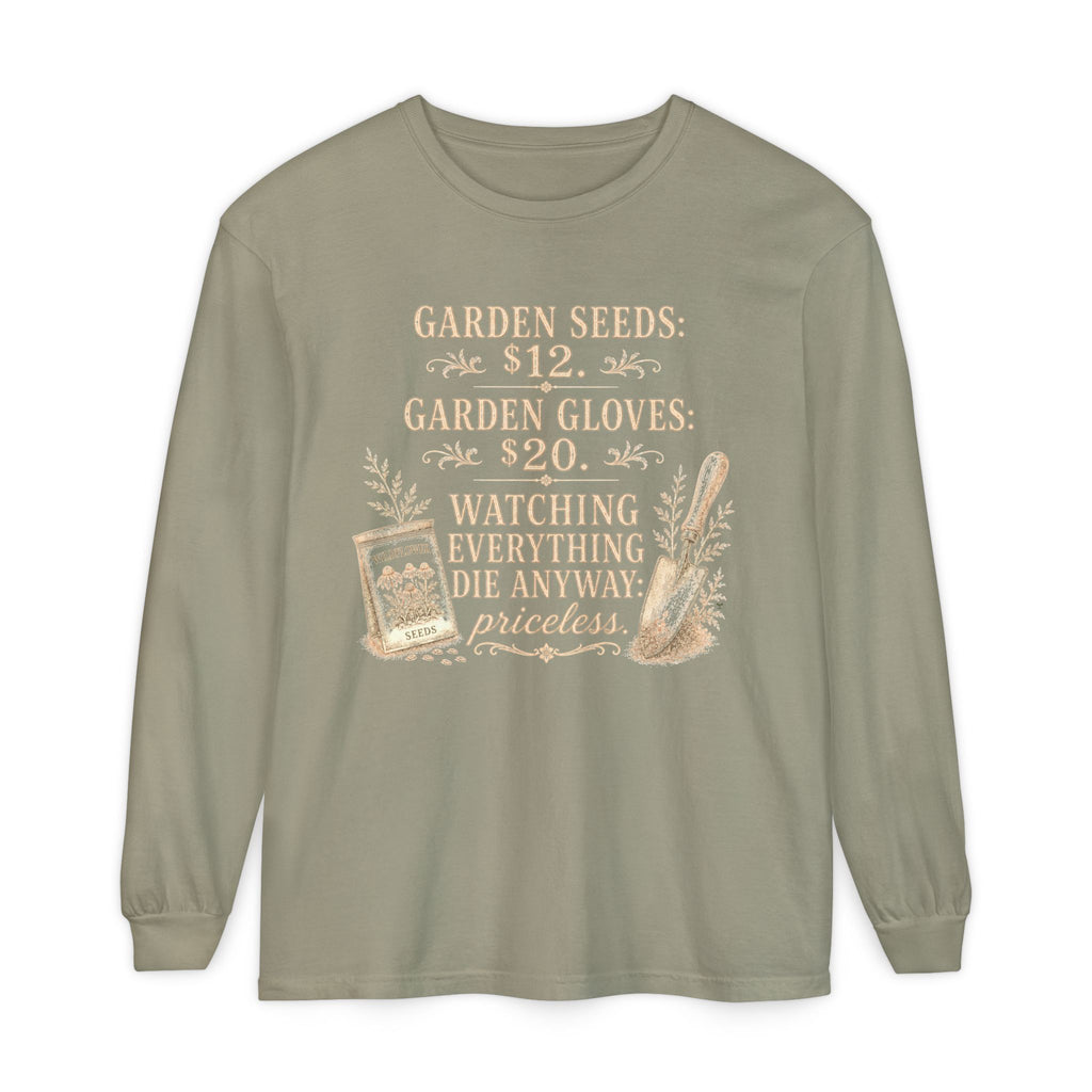 Garden Seeds $12.   Autumn fun! Collection  -  Long sleeve T-shirt