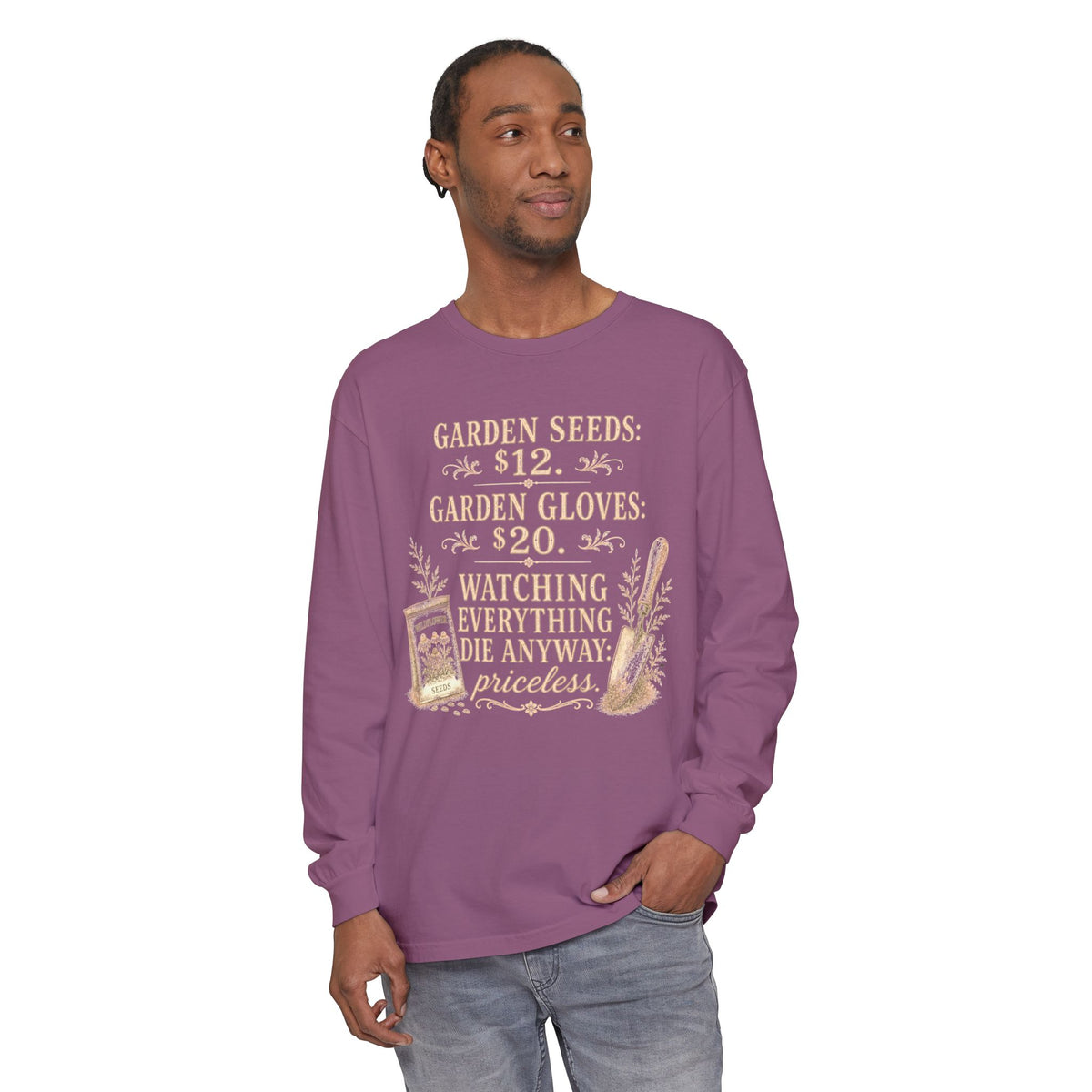 Garden Seeds $12.   Autumn fun! Collection  -  Long sleeve T-shirt