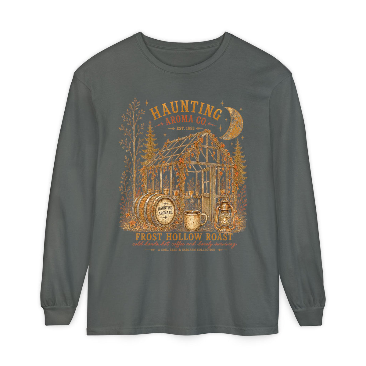 Frost Hollow Roast - Haunting Aroma Co. Collection - Long Sleeve Tee