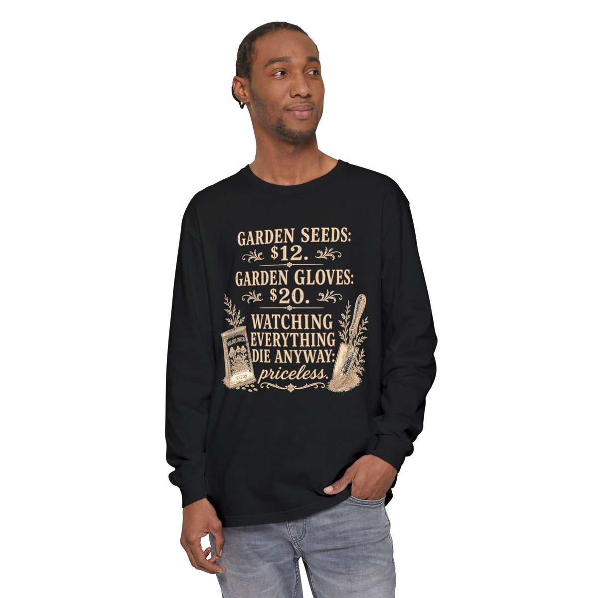 Garden Seeds $12.   Autumn fun! Collection  -  Long sleeve T-shirt