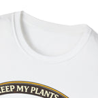 "I KEEP MY PLANTS ALIVE..."  Logos and Badges Collection