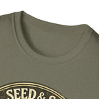 "SOIL, SEED & SARCASM"  Brand Logo
