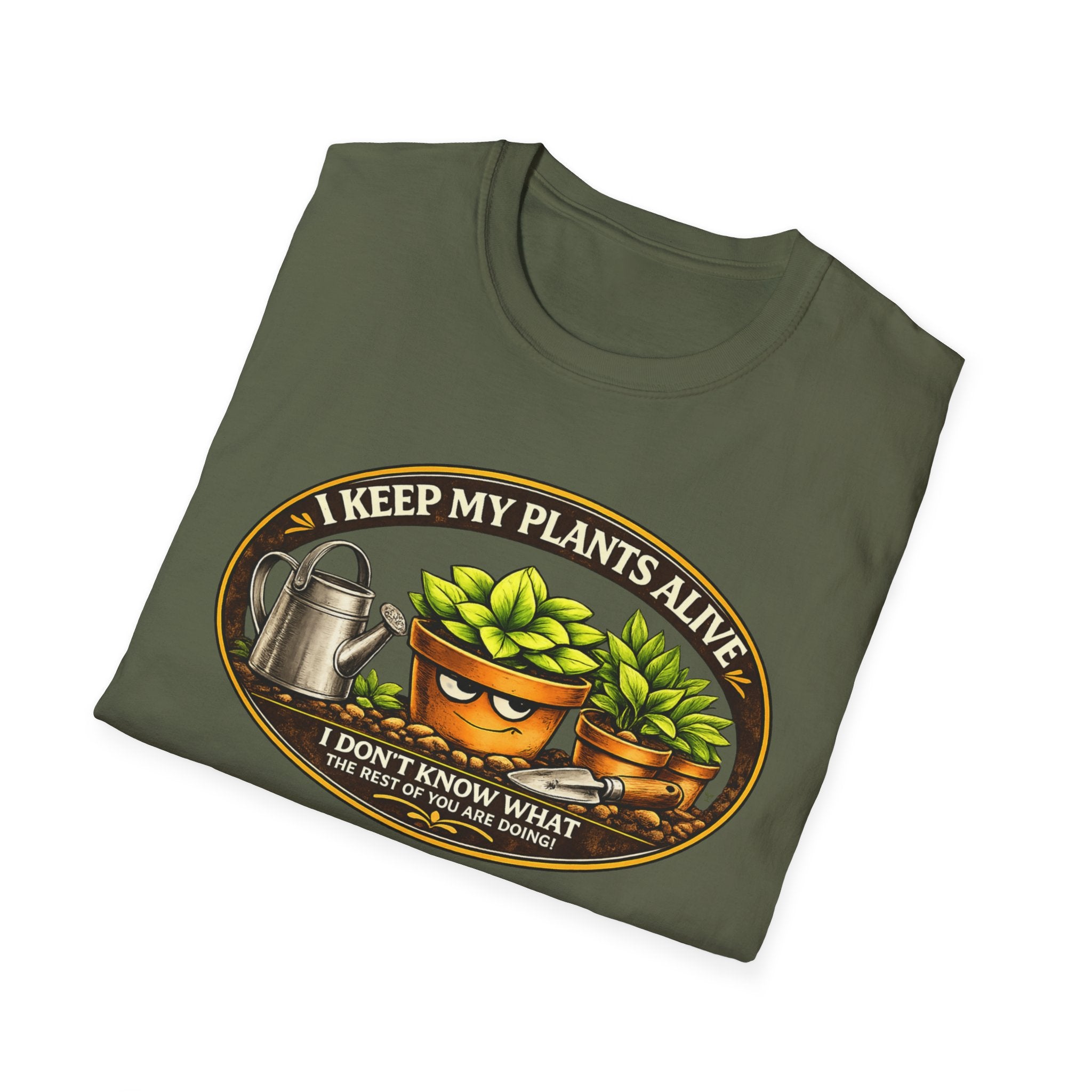 "I KEEP MY PLANTS ALIVE..."  Logos and Badges Collection