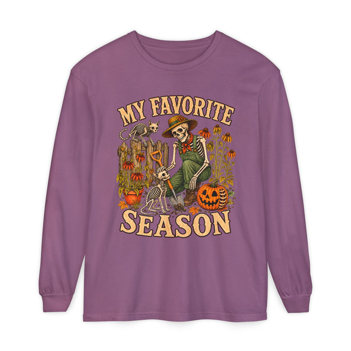 My FAVORITE SEASON - Long sleeve T-shirt Autumn Fun Collection