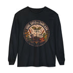SOIL, SEED & SARCASM - Brand Logo  -  Grunge effect Long sleeve T-shirt