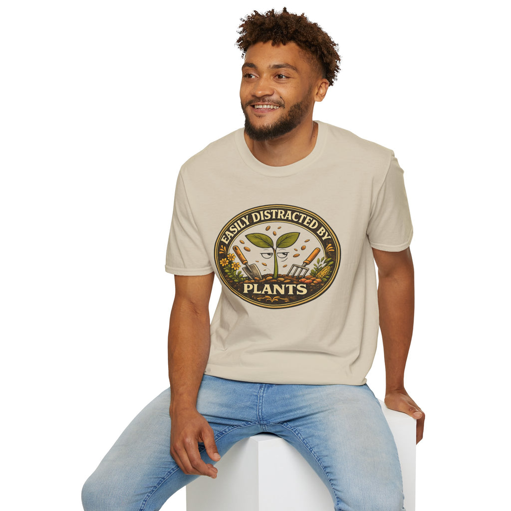 Easily Distracted by Plants - Logos and Badges Collection