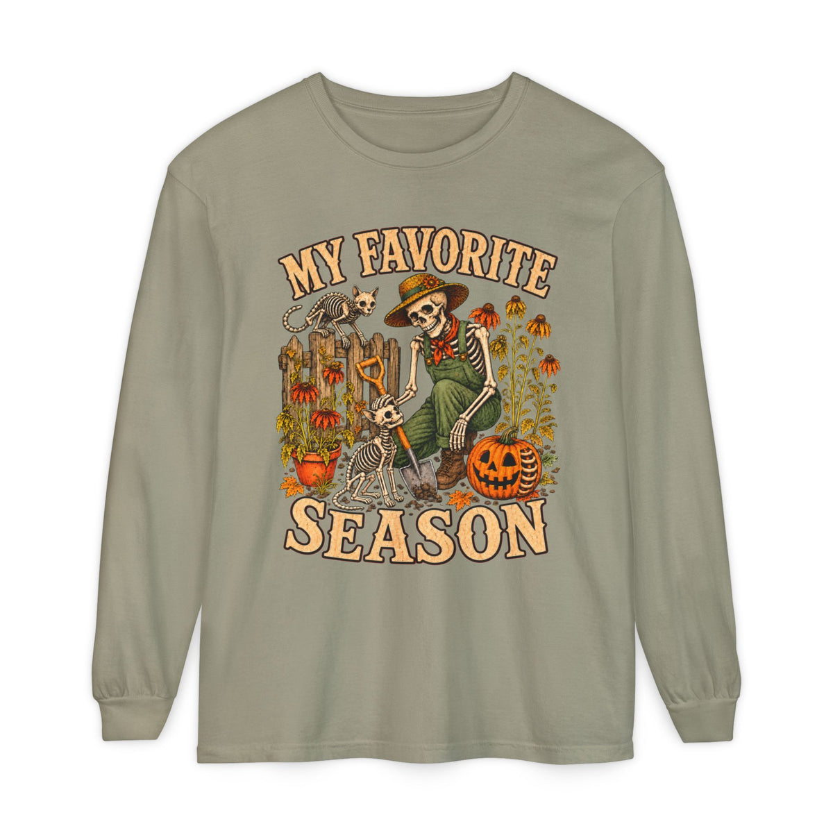 My FAVORITE SEASON - Long sleeve T-shirt Autumn Fun Collection