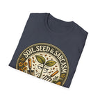 "SOIL, SEED & SARCASM"  Brand Logo