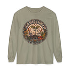 SOIL, SEED & SARCASM - Brand Logo  -  Grunge effect Long sleeve T-shirt