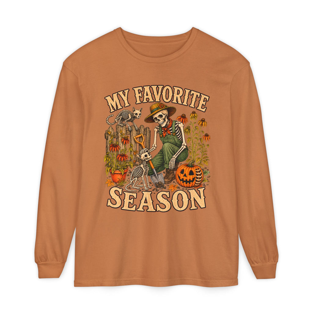 My FAVORITE SEASON - Long sleeve T-shirt Autumn Fun Collection