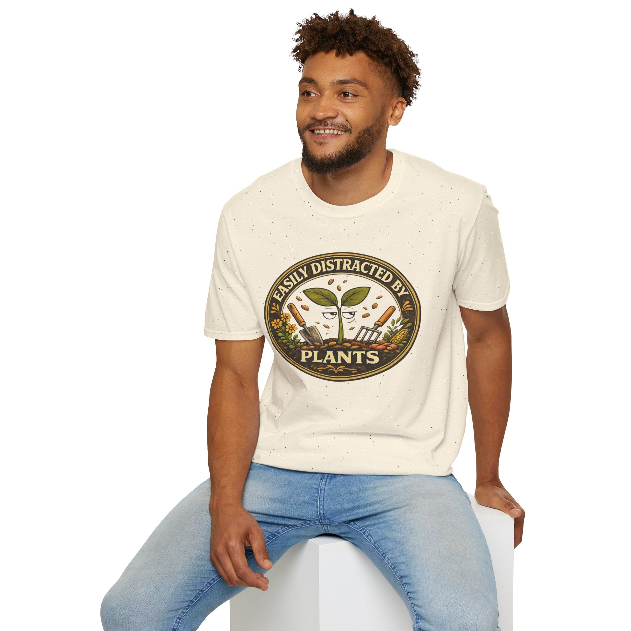 Easily Distracted by Plants - Logos and Badges Collection