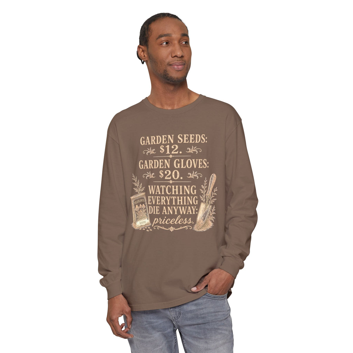 Garden Seeds $12.   Autumn fun! Collection  -  Long sleeve T-shirt