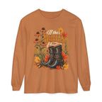 IF the Boots Fit...!  - Long sleeve T-shirt - Autumn Fun Collection