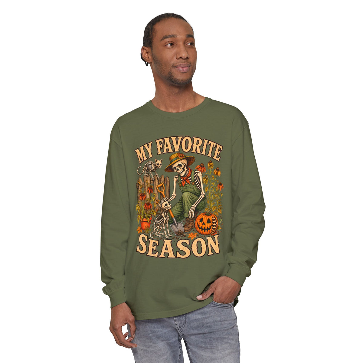 My FAVORITE SEASON - Long sleeve T-shirt Autumn Fun Collection