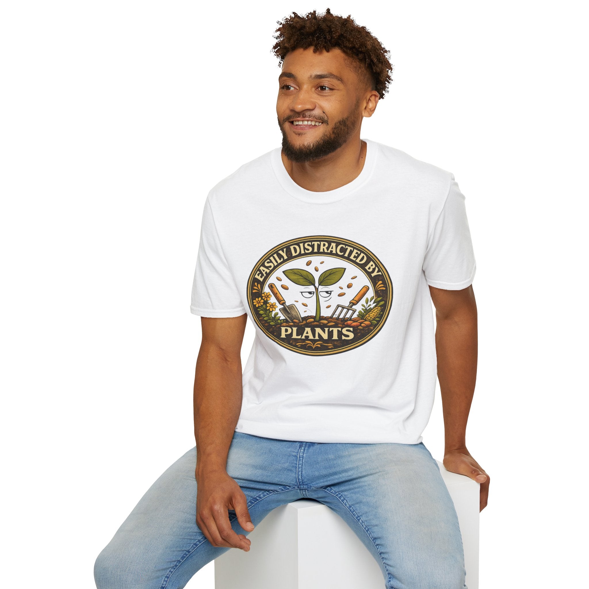 Easily Distracted by Plants - Logos and Badges Collection