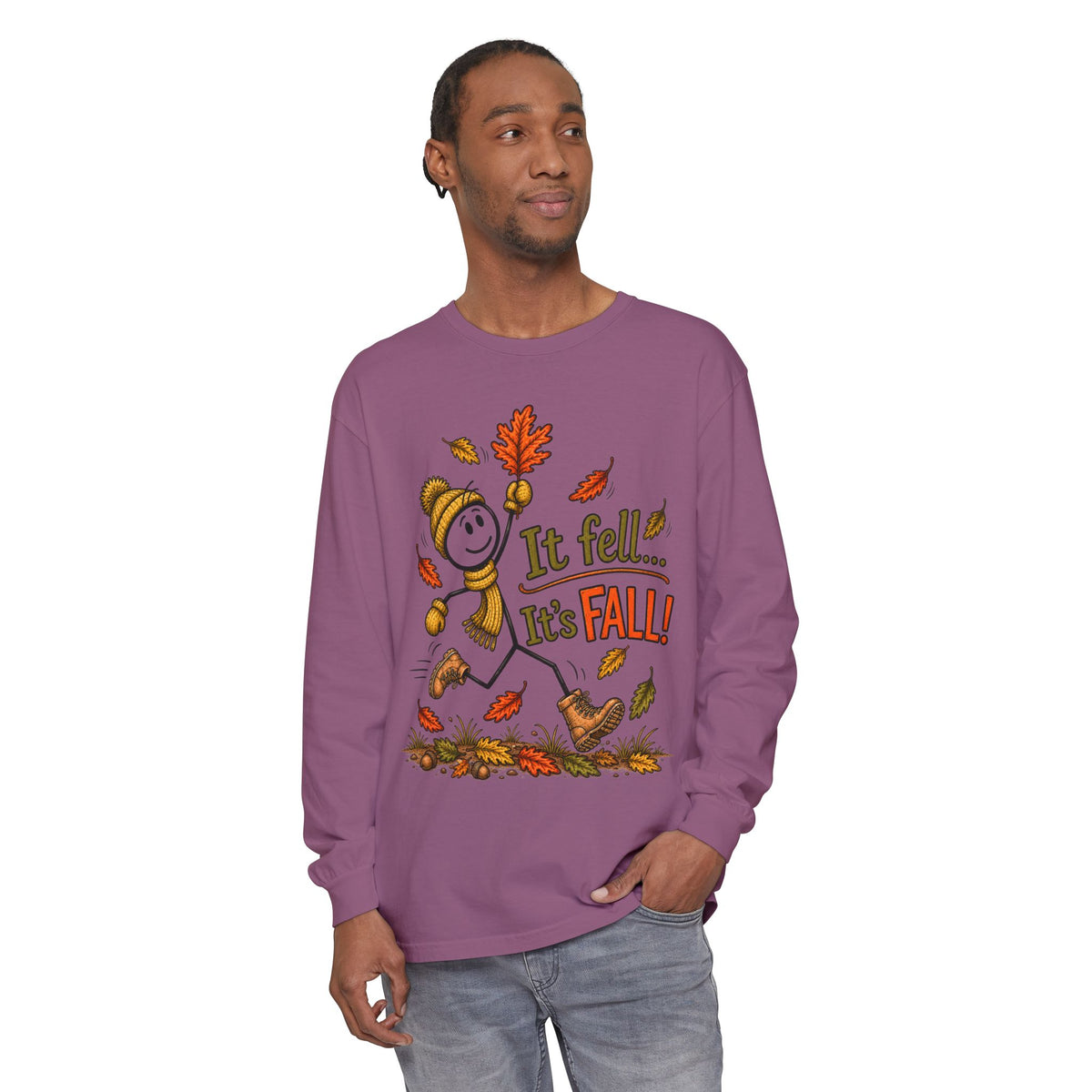 It Fell...It's FALL! - Autumn Fun Collection  Long sleeve T-shirt