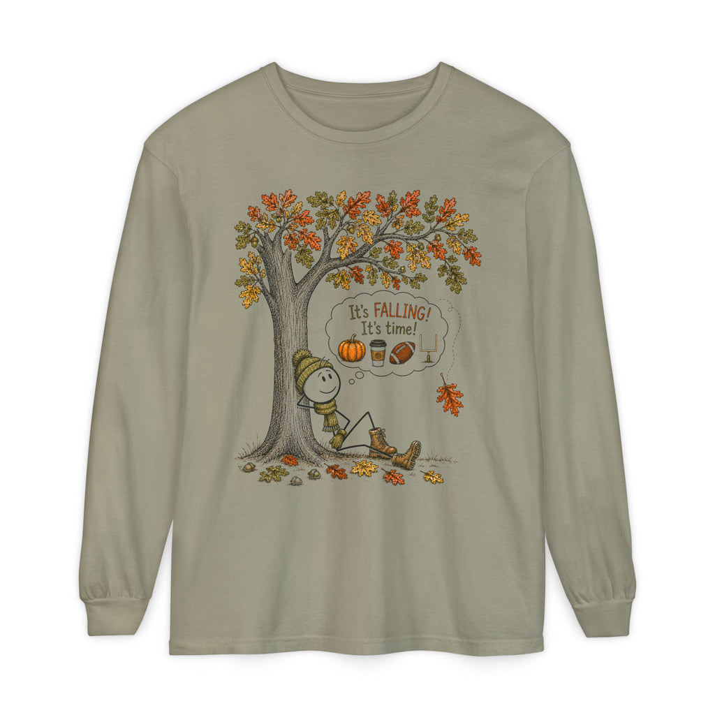 It's Falling It's time - Autumn Fun Collection  Long sleeve T-shirt