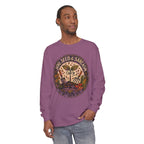 SOIL, SEED & SARCASM - Brand Logo  -  Grunge effect Long sleeve T-shirt
