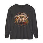 SOIL, SEED & SARCASM - Brand Logo  -  Grunge effect Long sleeve T-shirt