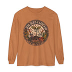 SOIL, SEED & SARCASM - Brand Logo  -  Grunge effect Long sleeve T-shirt