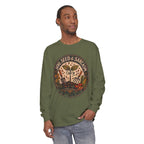 SOIL, SEED & SARCASM - Brand Logo  -  Grunge effect Long sleeve T-shirt