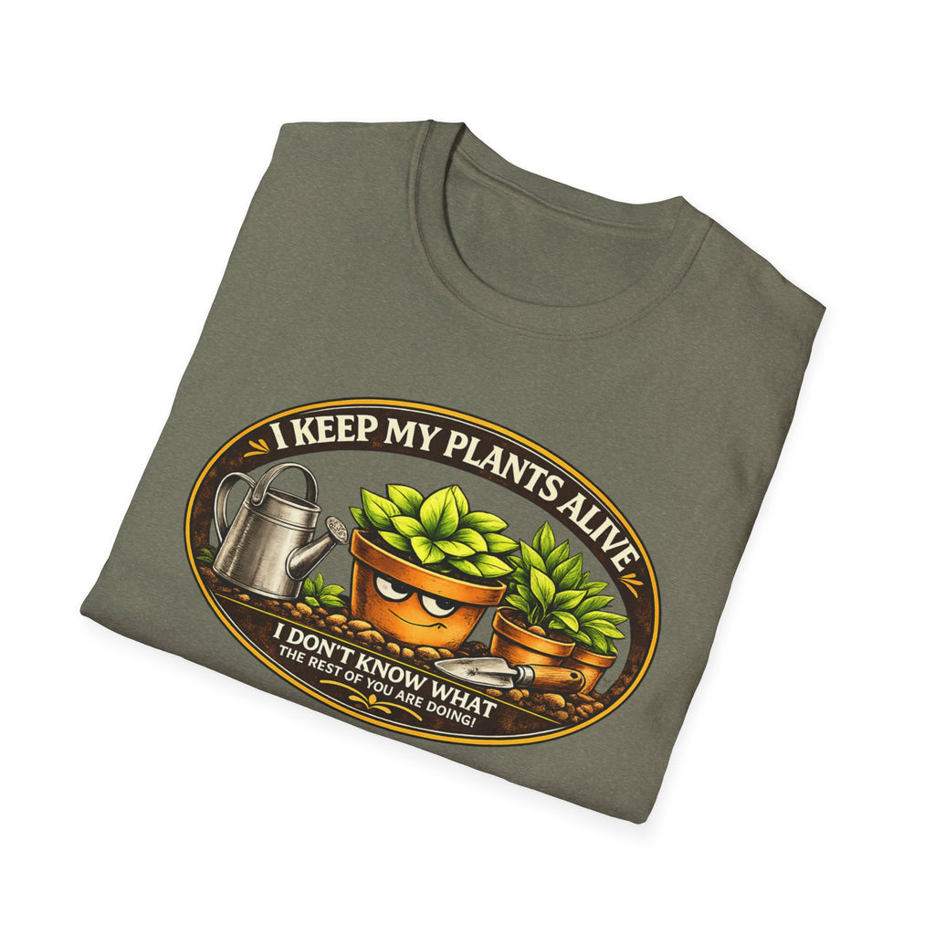 "I KEEP MY PLANTS ALIVE..."  Logos and Badges Collection