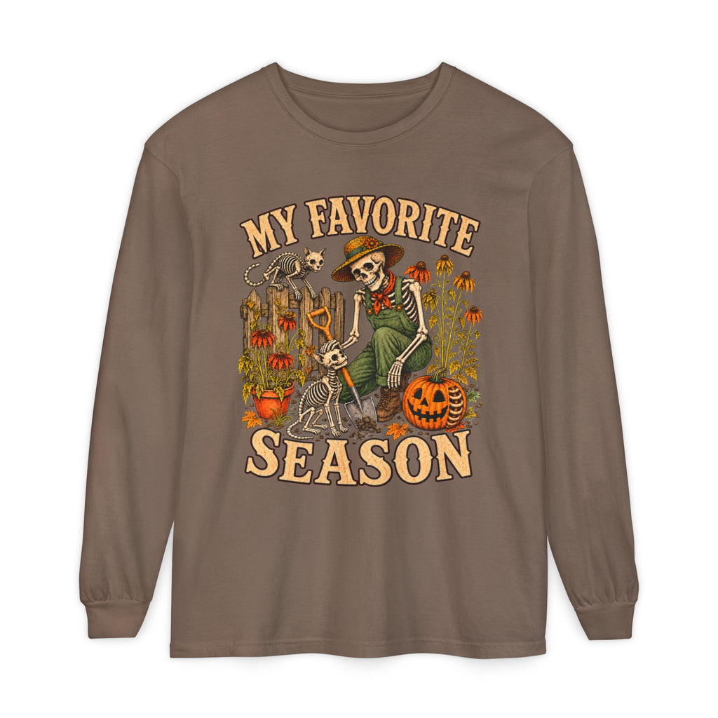 My FAVORITE SEASON - Long sleeve T-shirt Autumn Fun Collection