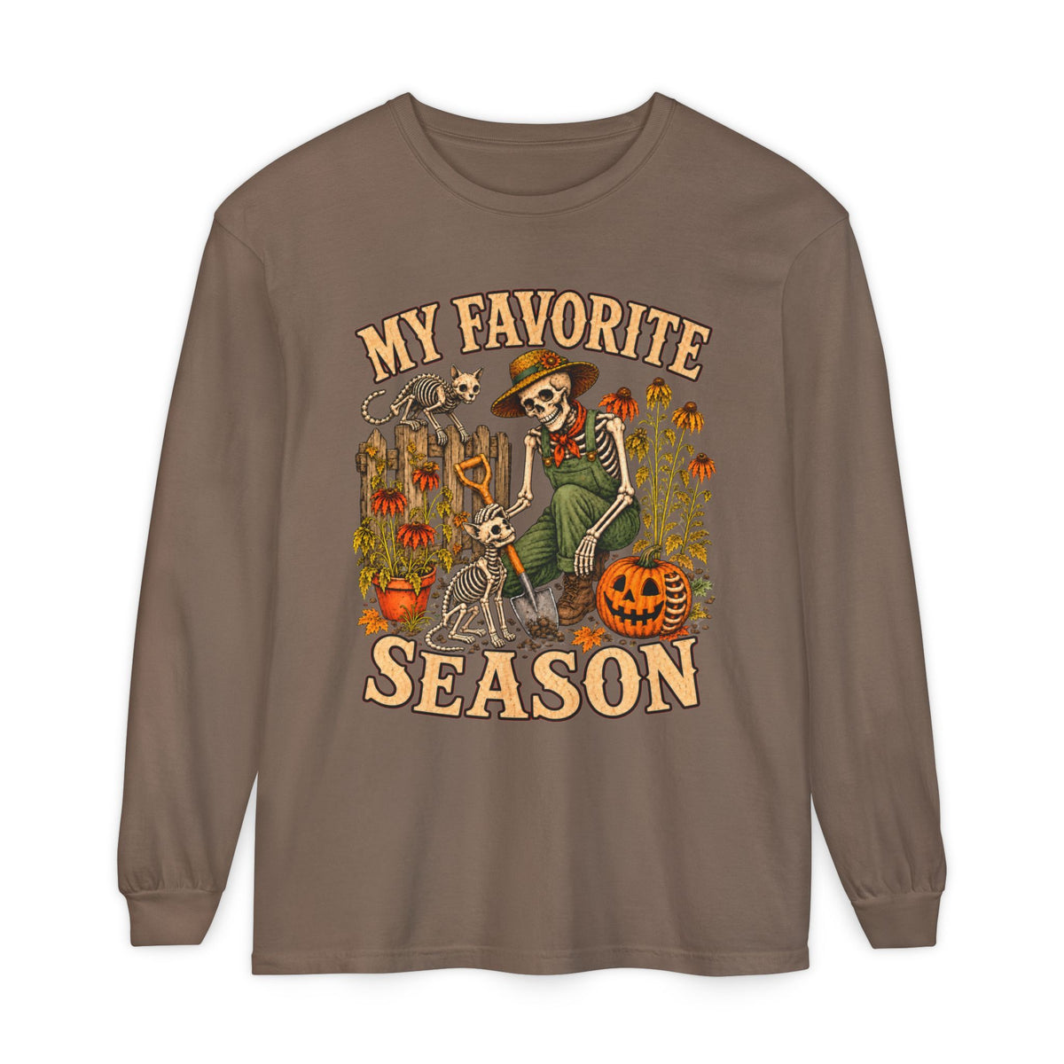 My FAVORITE SEASON - Long sleeve T-shirt Autumn Fun Collection