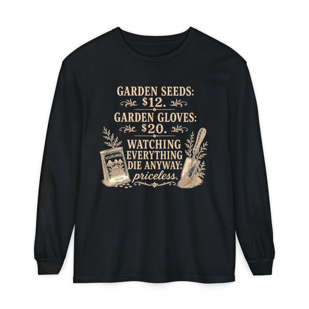 Garden Seeds $12.   Autumn fun! Collection  -  Long sleeve T-shirt