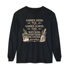 Garden Seeds $12.   Autumn fun! Collection  -  Long sleeve T-shirt