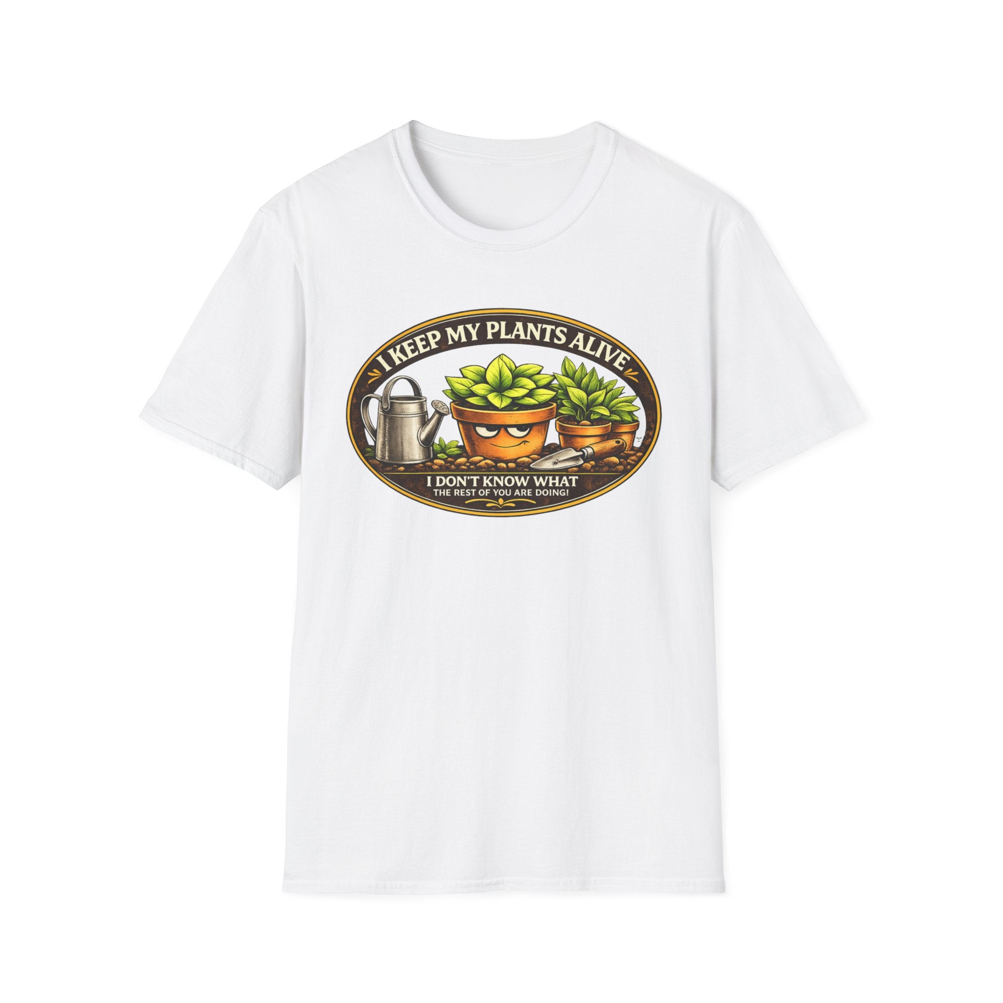 "I KEEP MY PLANTS ALIVE..."  Logos and Badges Collection