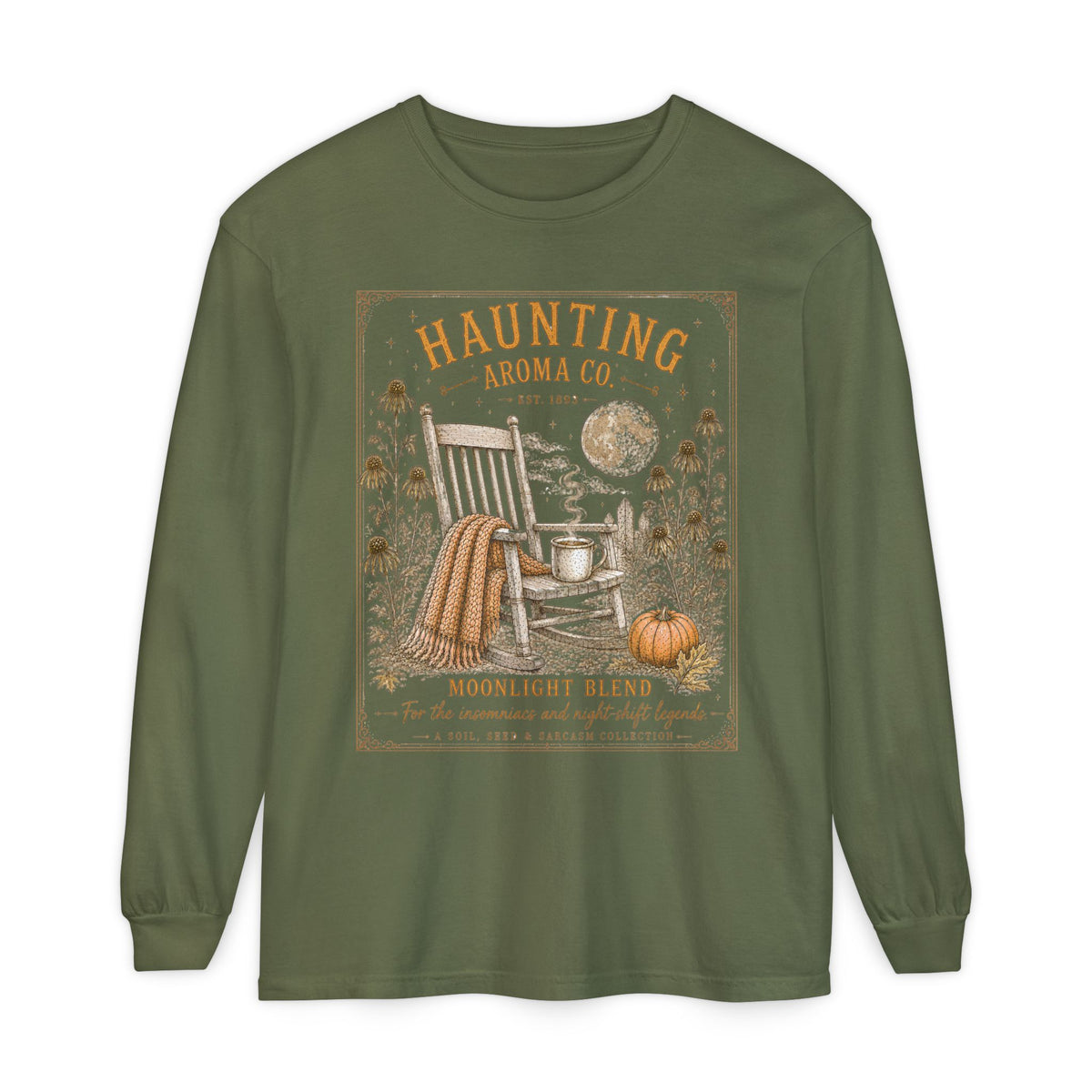 Moonlight Blend - Haunting Aroma Co. Collection - Long Sleeve Tee