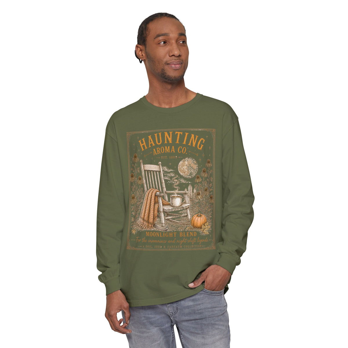 Moonlight Blend - Haunting Aroma Co. Collection - Long Sleeve Tee