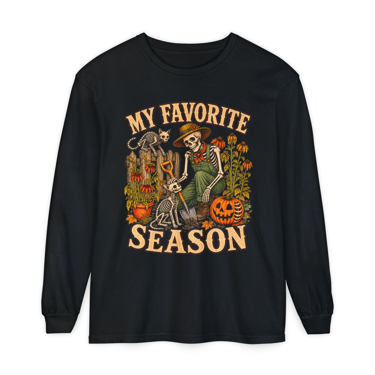 My FAVORITE SEASON - Long sleeve T-shirt Autumn Fun Collection