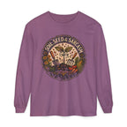 SOIL, SEED & SARCASM - Brand Logo  -  Grunge effect Long sleeve T-shirt