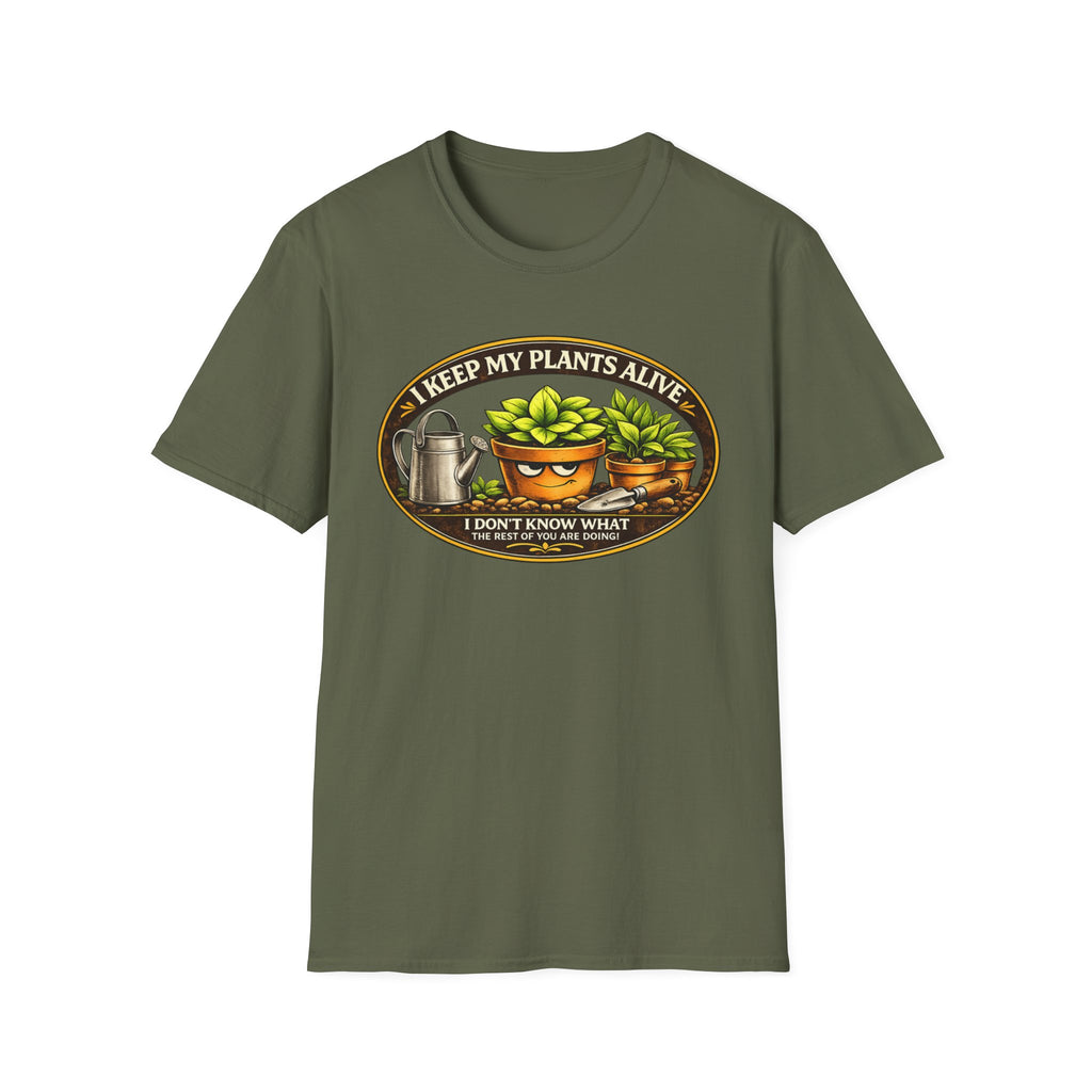 "I KEEP MY PLANTS ALIVE..."  Logos and Badges Collection