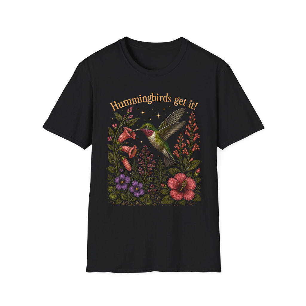 Hummingbirds Get it!  -  Midnight Garden Collection