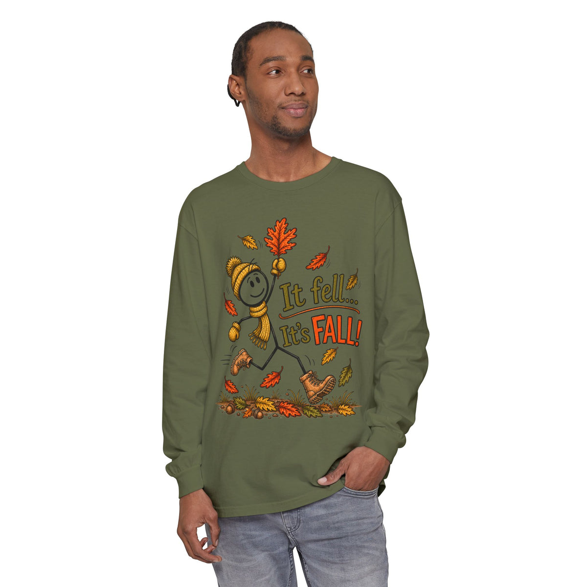 It Fell...It's FALL! - Autumn Fun Collection  Long sleeve T-shirt