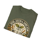 "SOIL, SEED & SARCASM"  Brand Logo