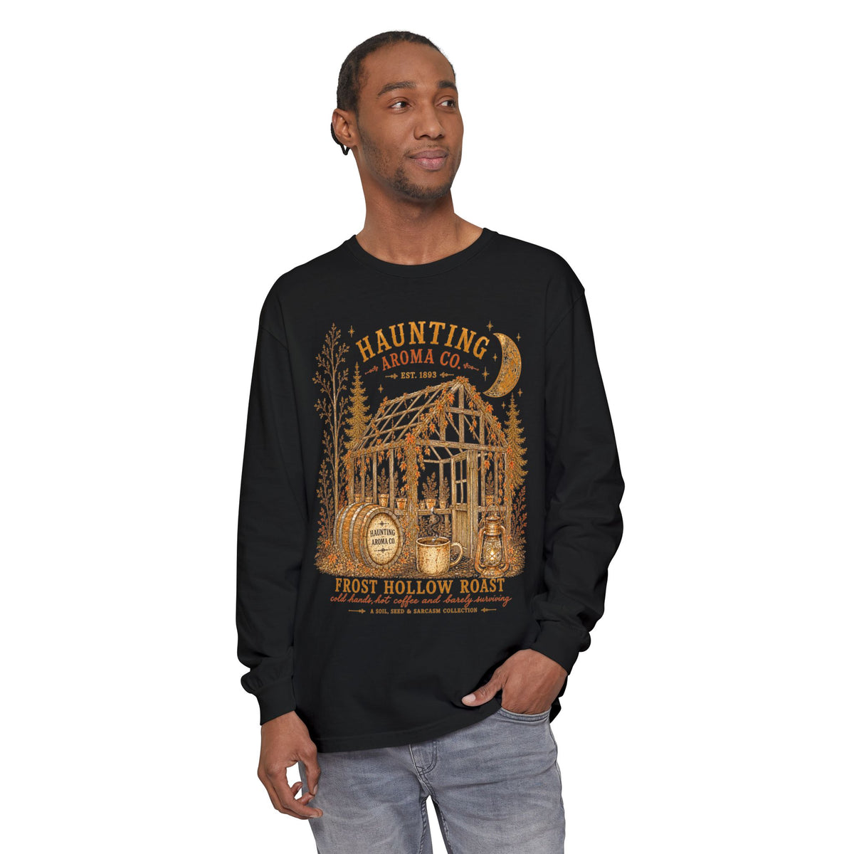 Frost Hollow Roast - Haunting Aroma Co. Collection - Long Sleeve Tee