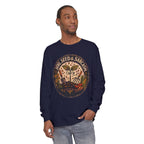 SOIL, SEED & SARCASM - Brand Logo  -  Grunge effect Long sleeve T-shirt