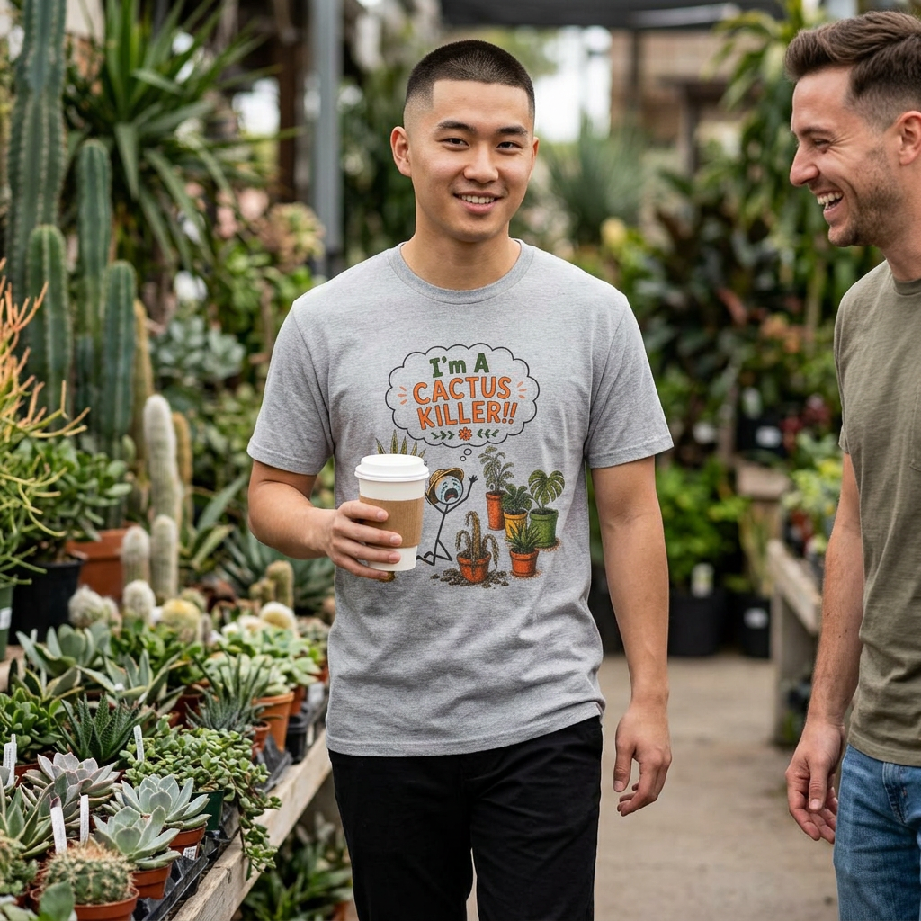 "I'M A CACTUS KILLER!" Gardeners get it! Collection