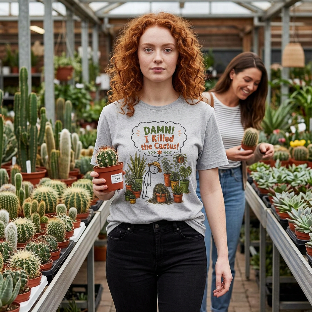 "DAMN! I killed the CACTUS!" Gardeners get it! Collection