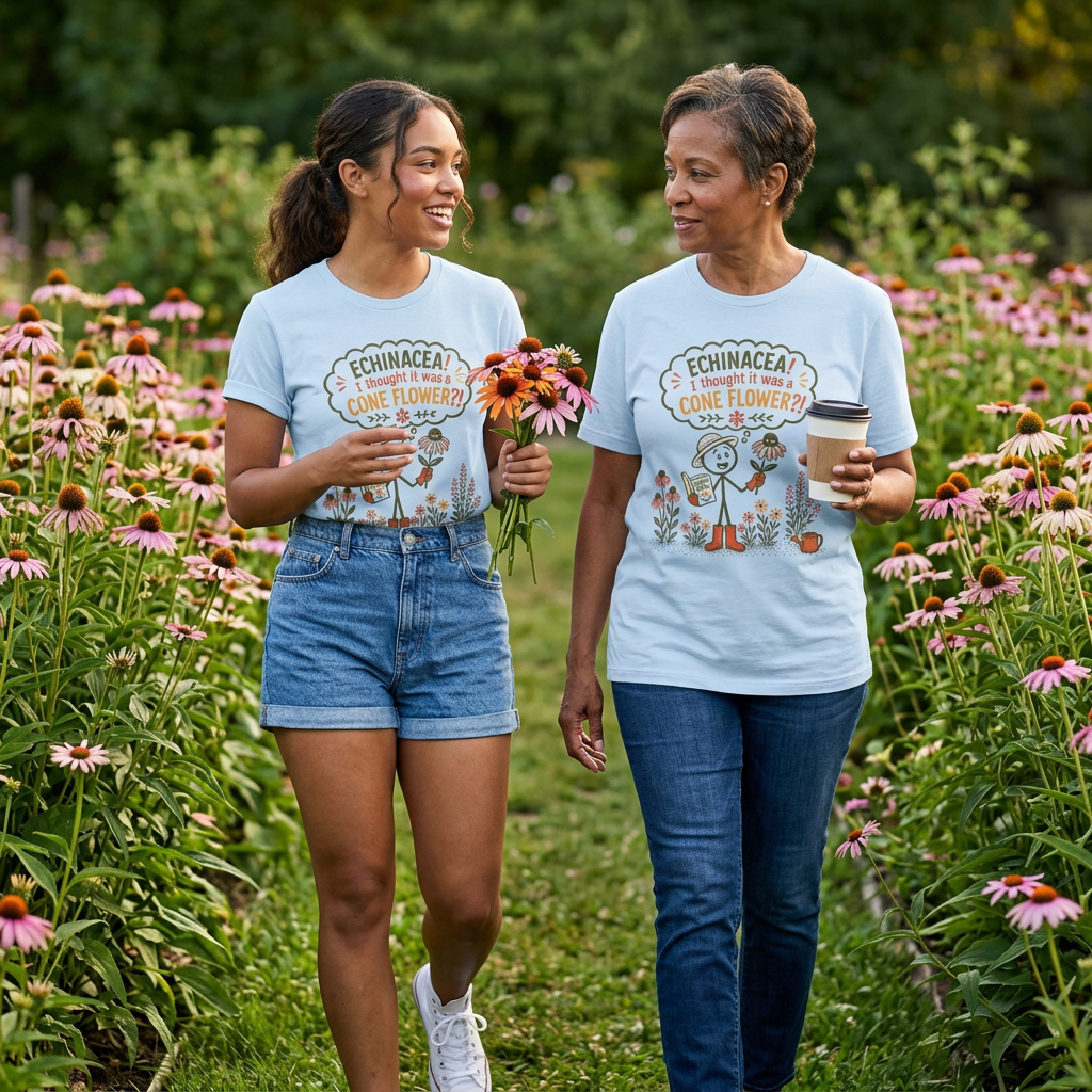 ECHINACEA! I thought it was a CONE FLOWER?!  - Learn while you grow! Collection