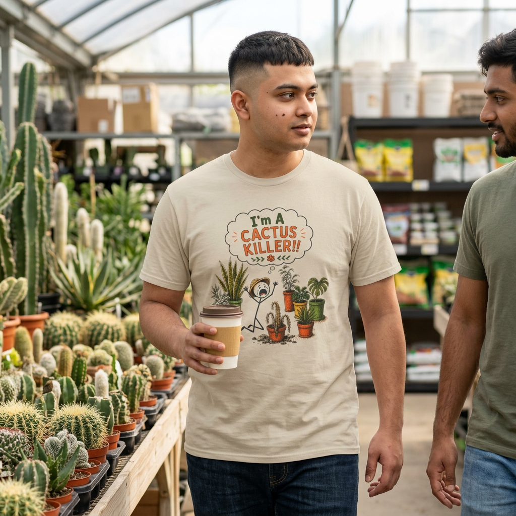 "I'M A CACTUS KILLER!" Gardeners get it! Collection