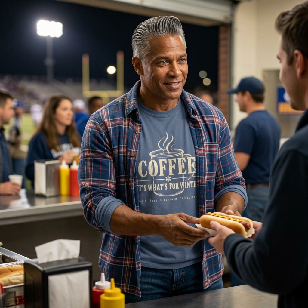 COFFEE It's What's for Winter.    Winter Collection  -  Long sleeve T-shirt