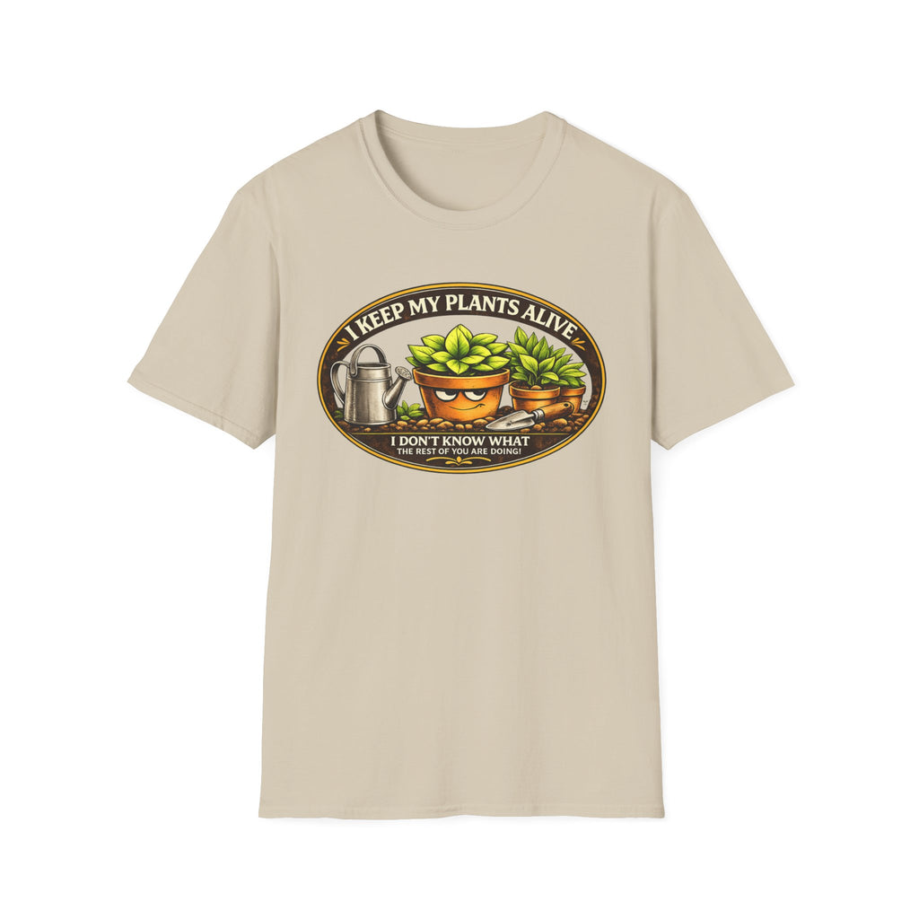 "I KEEP MY PLANTS ALIVE..."  Logos and Badges Collection