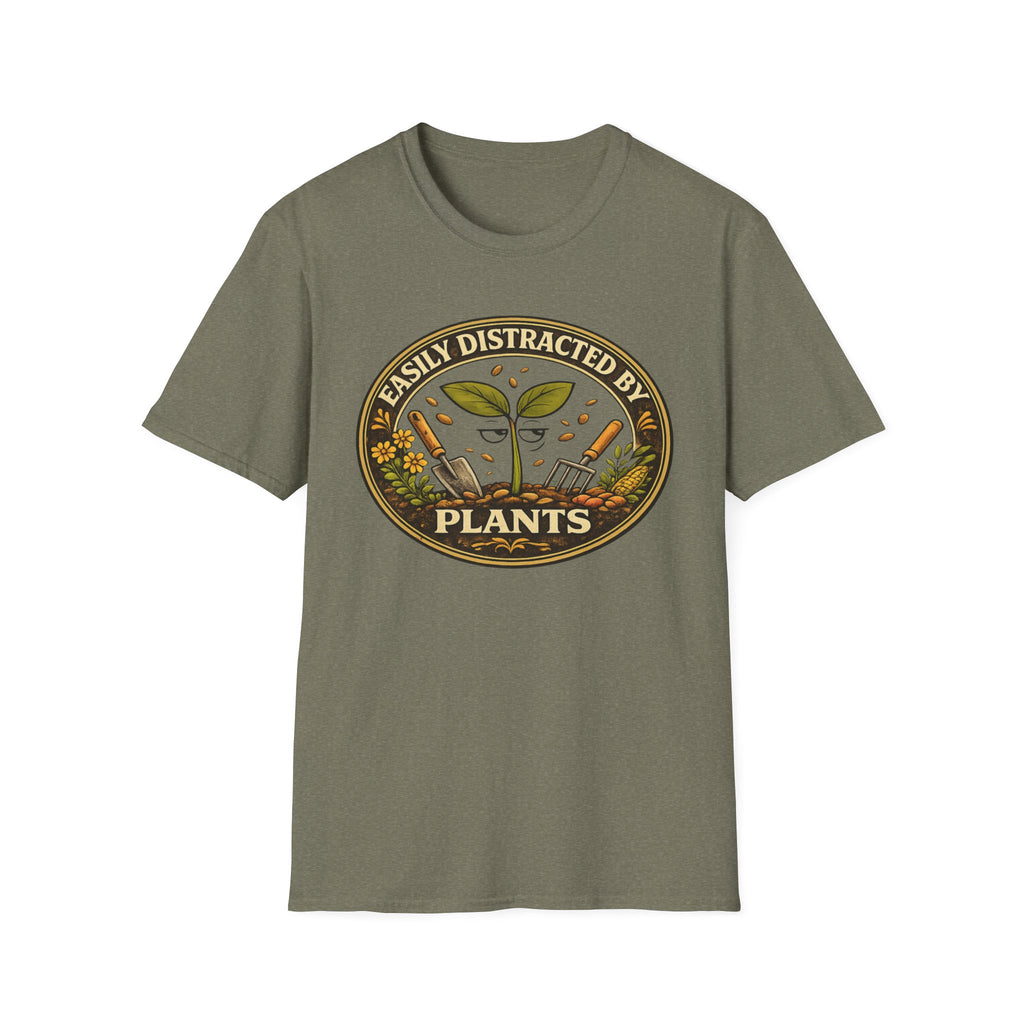 Easily Distracted by Plants - Logos and Badges Collection