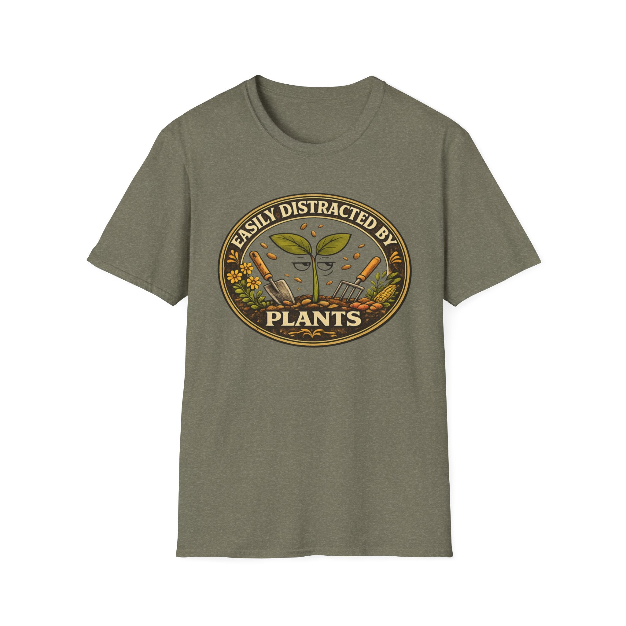 Easily Distracted by Plants - Logos and Badges Collection